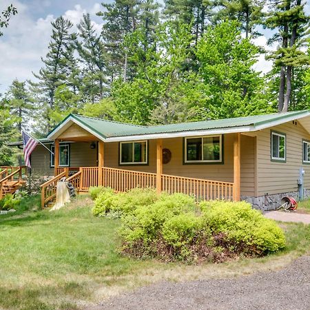 Waterfront Eagle River Home With Dock And Fire Pit! Exterior foto