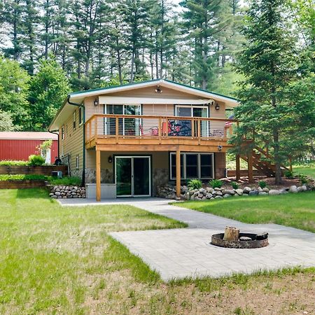 Waterfront Eagle River Home With Dock And Fire Pit! Exterior foto