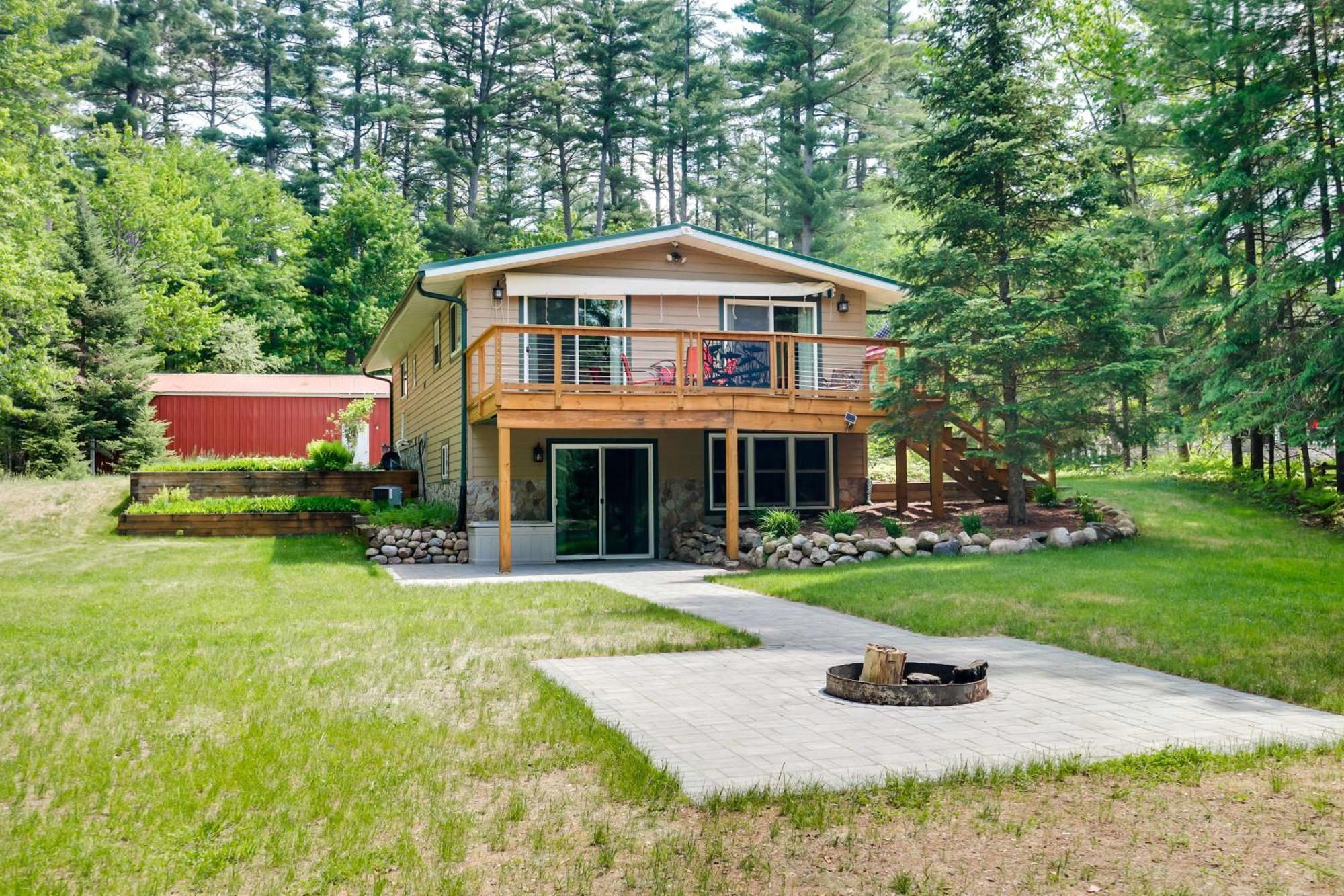 Waterfront Eagle River Home With Dock And Fire Pit! Exterior foto